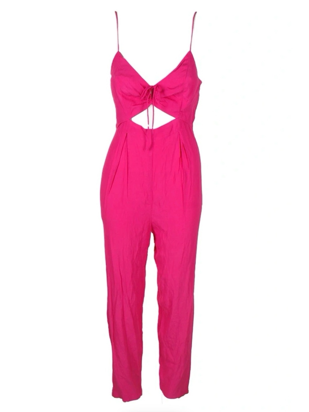 Guess fuchsia cutout jumpsuit 0 / XS